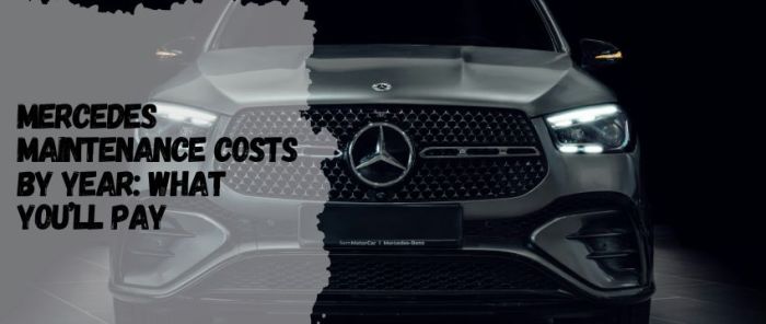 Mercedes Maintenance Costs By Year: What You’ll Pay